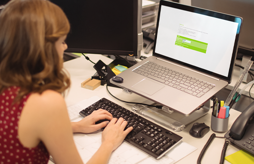 Log in to the employer portal